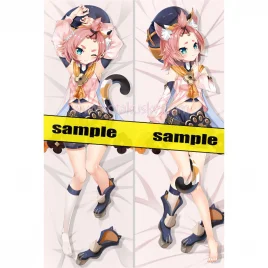 Genshin Impact Dakimakura Diona Body Pillow Case 03