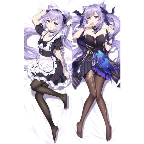 Genshin Impact Dakimakura Keqing Kokusei Body Pillow Case 25