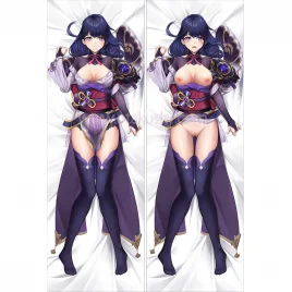 Genshin Impact Dakimakura Baal Raiden Shogun Body Pillow Case 27