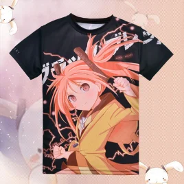 Black Bullet Enju Aihara Full Print T-Shirt 02