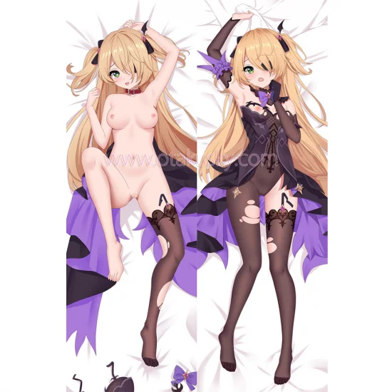 Genshin Impact Dakimakura Fischl Body Pillow Case 11