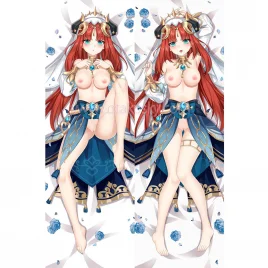 Genshin Impact Dakimakura Nilou Body Pillow Case