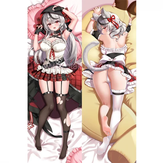 Virtual YouTuber Dakimakura Sakamata Chloe Body Pillow Case 08