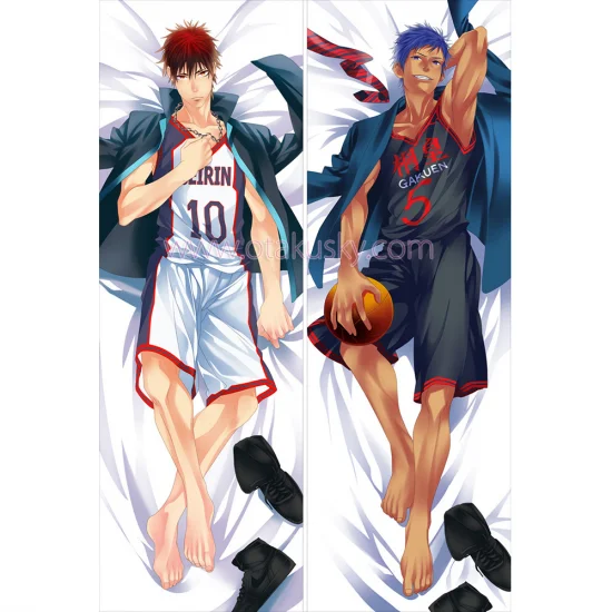 Kuroko no Basuke Dakimakura Taiga Kagami Daiki Aomine Body Pillow Case