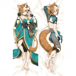 Genshin Impact Dakimakura Gorou Body Pillow Case 02