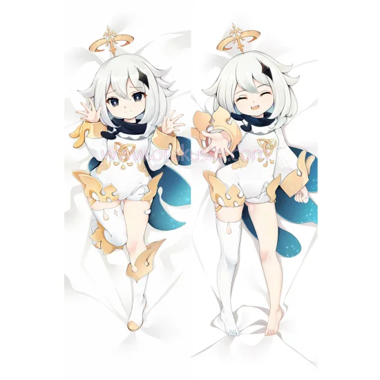 Genshin Impact Dakimakura Paimon Body Pillow Case