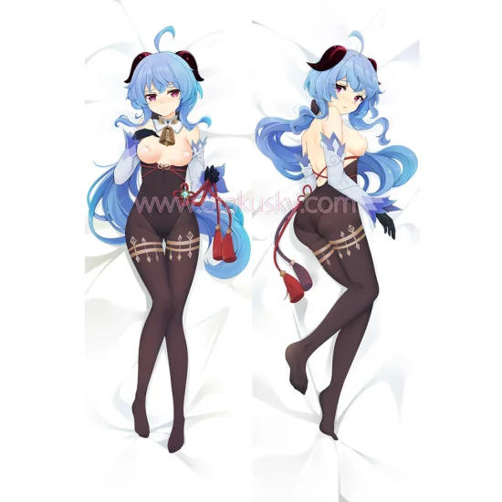 Genshin Impact Dakimakura Ganyu Body Pillow Case 02