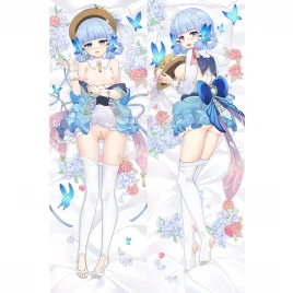 Genshin Impact Dakimakura Kamisato Ayaka Body Pillow Case 27