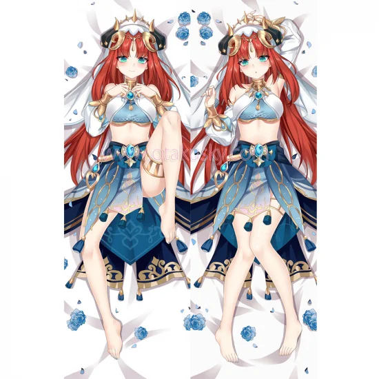 Genshin Impact Dakimakura Nilou Body Pillow Case 02