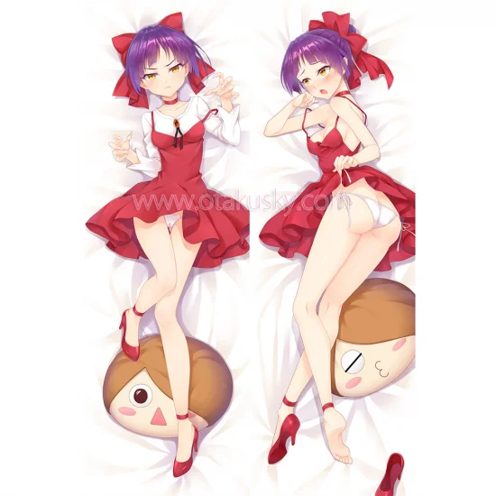 Gegege no Kitaro Dakimakura Neko Musume Body Pillow Case