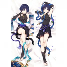 Genshin Impact Dakimakura Wanderer Body Pillow Case 03