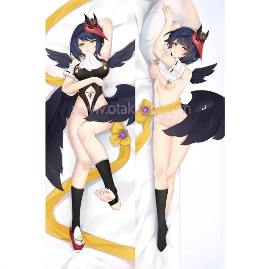 Genshin Impact Dakimakura Kujou Sara Body Pillow Case 02