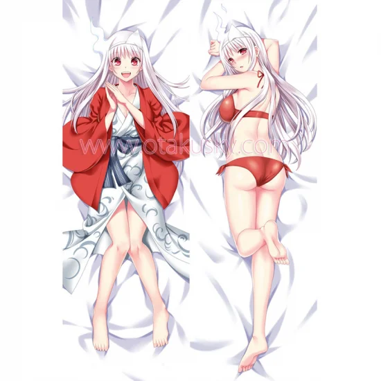 Yuragi-sou no Yuuna-san Dakimakura Yuuna Yunohana Body Pillow Case