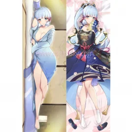 Genshin Impact Dakimakura Kamisato Ayaka Body Pillow Case 24