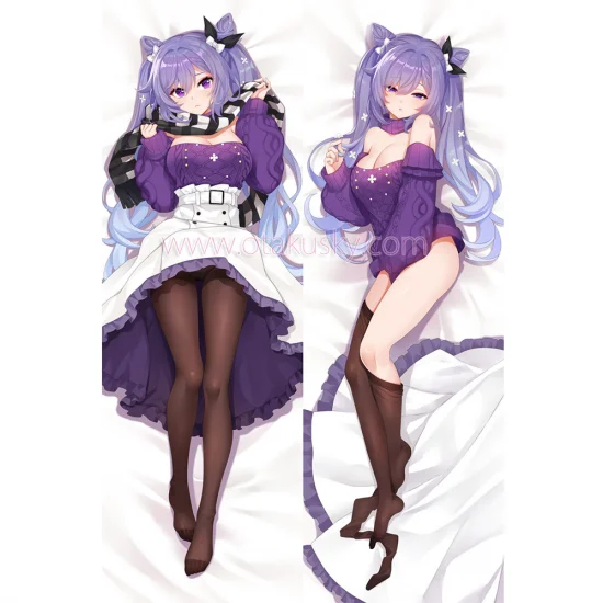 Genshin Impact Dakimakura Keqing Kokusei Body Pillow Case 08