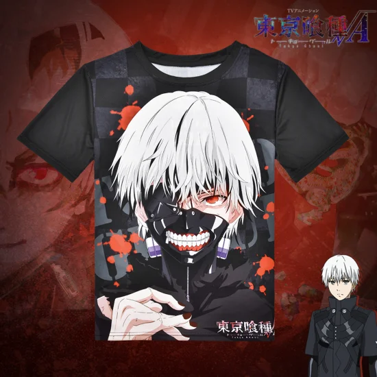 Tokyo Ghoul Ken Kanekia Full Print T-Shirt