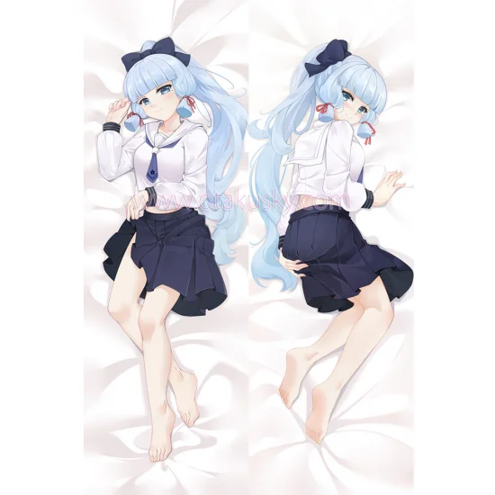 Genshin Impact Dakimakura Kamisato Ayaka Body Pillow Case 20