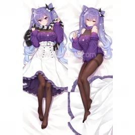 Genshin Impact Dakimakura Keqing Kokusei Body Pillow Case 07