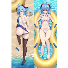 Genshin Impact Dakimakura Ganyu Body Pillow Case 26