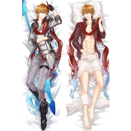 Genshin Impact Dakimakura Tartaglia Body Pillow Case 03