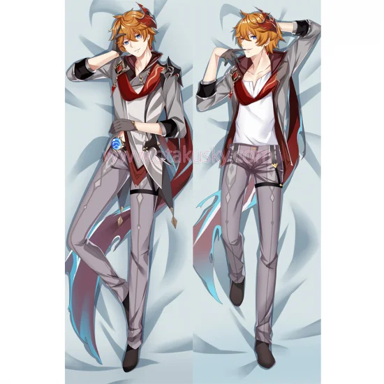 Genshin Impact Dakimakura Tartaglia Body Pillow Case