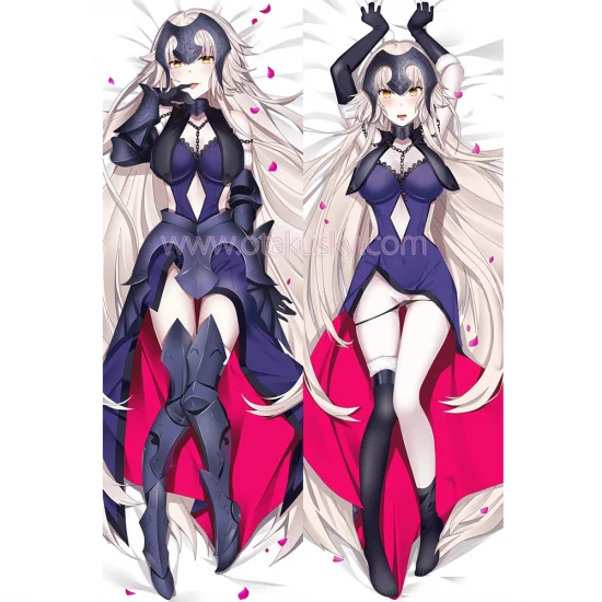 Fate/Grand Order Dakimakura Jeanne d'Arc Alter Body Pillow Case 06 - Click Image to Close