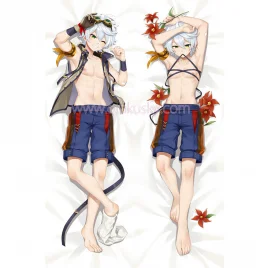 Genshin Impact Dakimakura Bennett Body Pillow Case 02