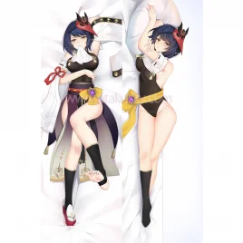 Genshin Impact Dakimakura Kujou Sara Body Pillow Case