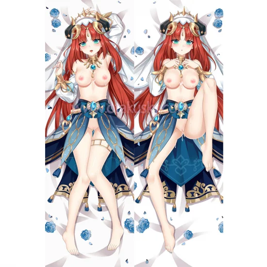 Genshin Impact Dakimakura Nilou Body Pillow Case 03