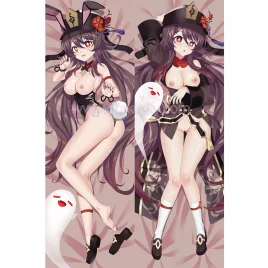 Genshin Impact Dakimakura Hu Tao Walnut Body Pillow Case 14