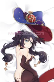 Genshin Impact Dakimakura Mona Body Pillow Case 02