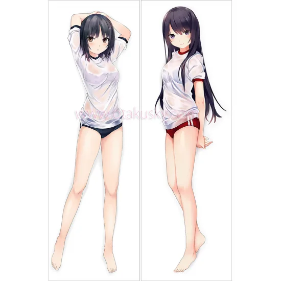 Coffee Kizoku Rika Shiramine Aoyama Sumika Body Pillow Case