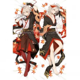 Genshin Impact Dakimakura Kaedehara Kazuha Body Pillow Case 03