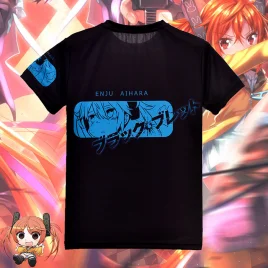 Black Bullet Enju Aihara Full Print T-Shirt