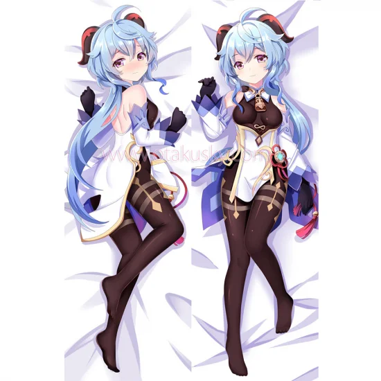 Genshin Impact Dakimakura Ganyu Body Pillow Case 03