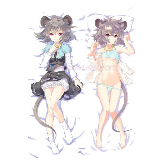 Touhou Project Dakimakura Nazrin Body Pillow Case