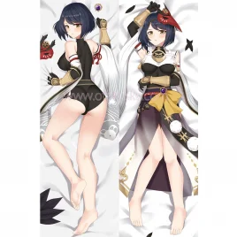 Genshin Impact Dakimakura Kujou Sara Body Pillow Case 07