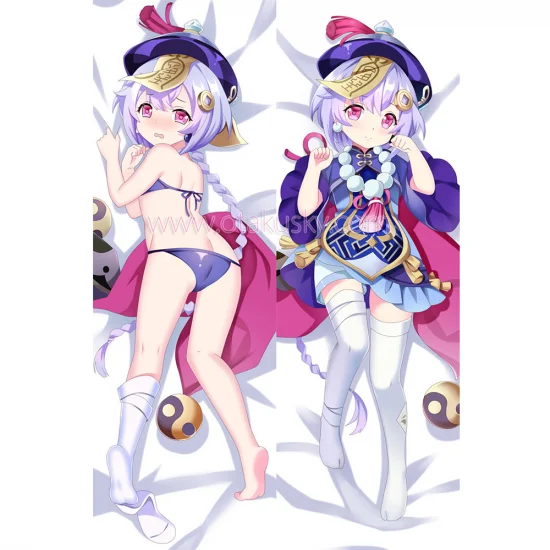 Genshin Impact Dakimakura Qiqi Body Pillow Case 04