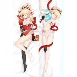 Genshin Impact Dakimakura Yoimiya Body Pillow Case 03