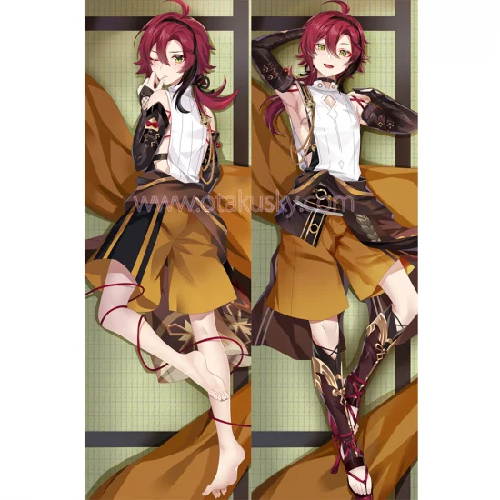 Genshin Impact Dakimakura Shikanoin Heizou Body Pillow Case