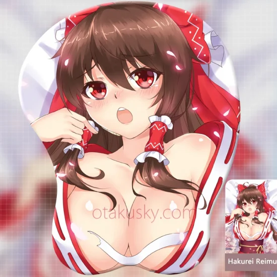 Touhou Project Reimu Hakurei Anime 3D Mousepads