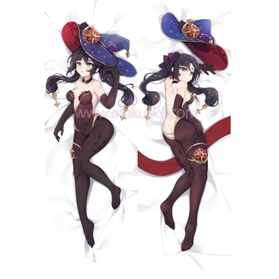 Genshin Impact Dakimakura Mona Body Pillow Case 02