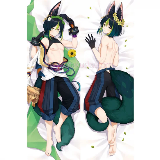 Genshin Impact Dakimakura Tighnari Body Pillow Case 07