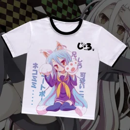 No Game No Life Sora White T-Shirt