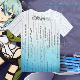 Sword Art Online GGO Sinon Full Print T-Shirt