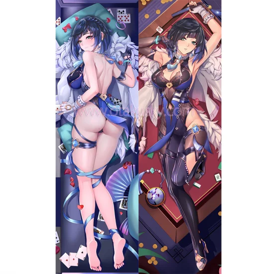 Genshin Impact Dakimakura Yelan Body Pillow Case 09