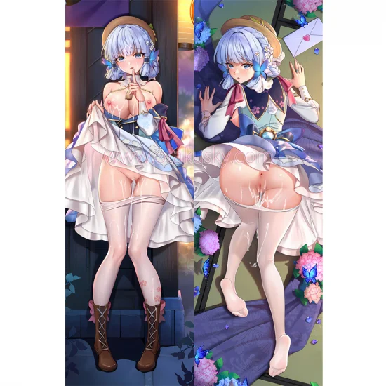 Genshin Impact Dakimakura Kamisato Ayaka Body Pillow Case 40