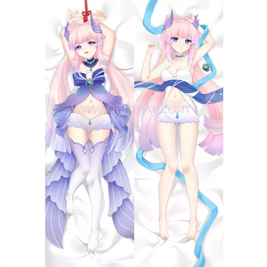 Genshin Impact Dakimakura Sangonomiya Kokomi Body Pillow Case 05