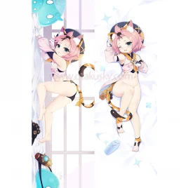 Genshin Impact Dakimakura Diona Body Pillow Case 02