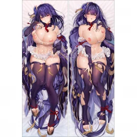 Genshin Impact Dakimakura Baal Raiden Shogun Body Pillow Case 28